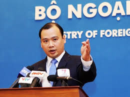ông Nguyễn Hải Bình, phát ngôn viên bộ Ngoại Giao VN phản đối đạo luật S-219